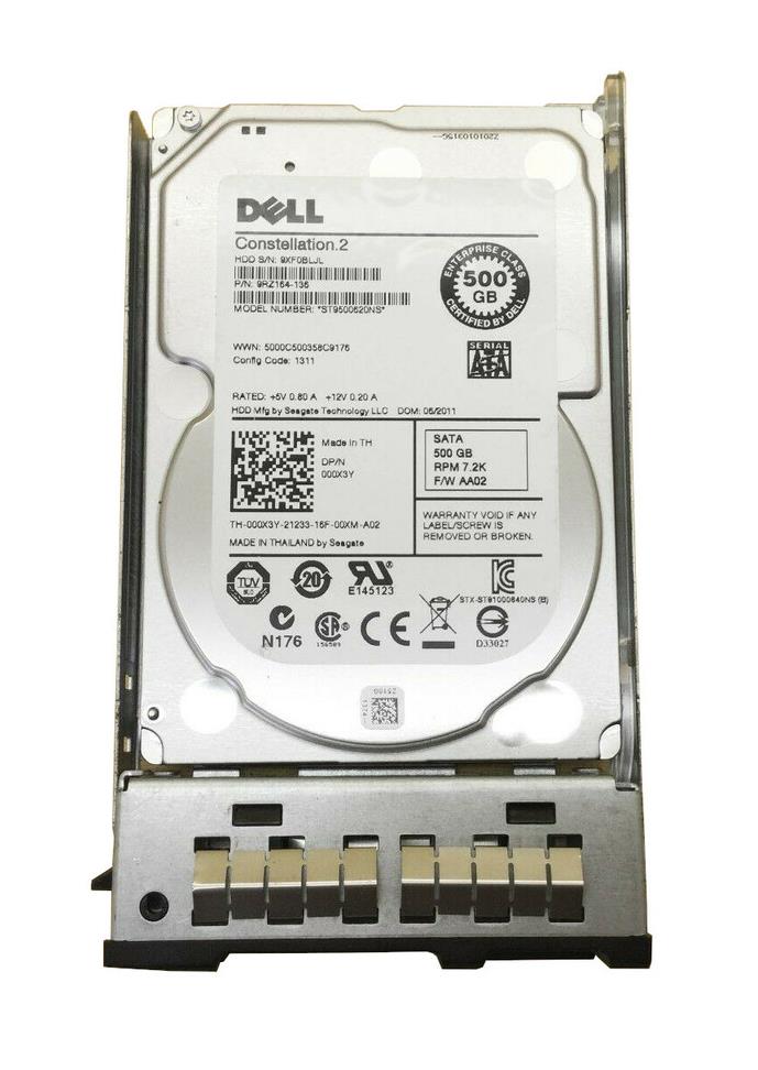 DELL 000X3Y Internal Hard Drive: Expand Your Storage with Confidence