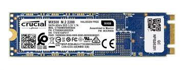 Crucial CT500MX500SSD4 SSD General Overview