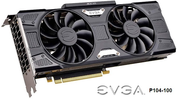 4G-P4-5183-RB EVGA NVIDIA P104-100 GRAPHICS CARD