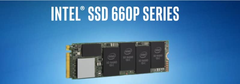 INTEL SSDPEKNW010T8X1 660P SERIES NVME M.2 2280 1TB SSD