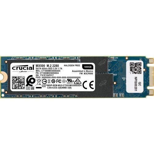 Crucial CT1000MX500SSD4 Solid State Drive Technical Specifications