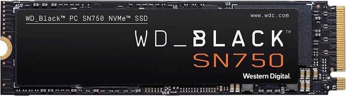 WESTERN DIGITAL WDS100T3X0C BLACK SN750 SSD