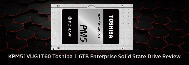 KPM51VUG1T60 TOSHIBA 1.6TB ENTERPRISE SOLID STATE DRIVE